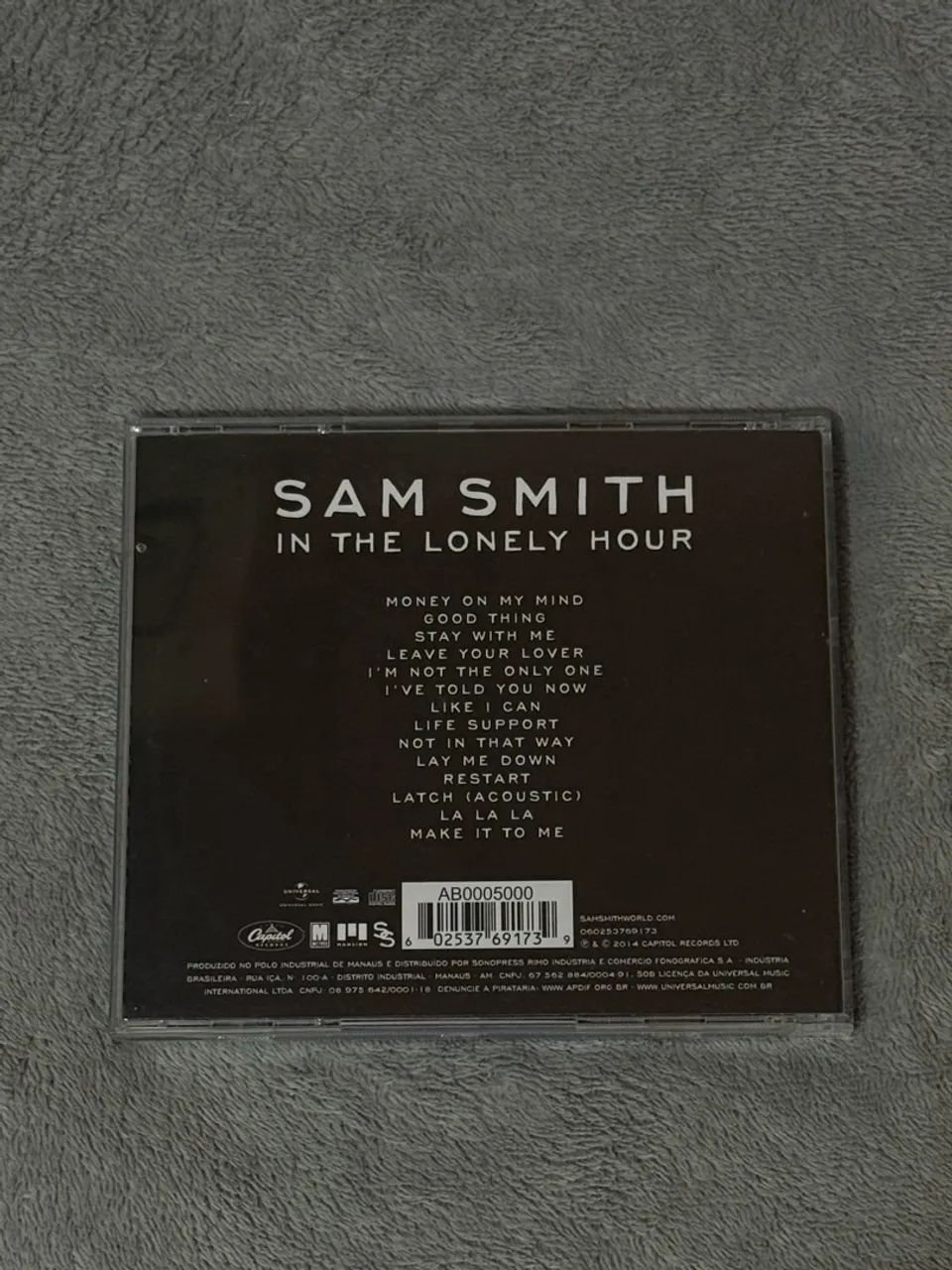 Cd In The Lonely Hour - Sam Smith - Foto 2