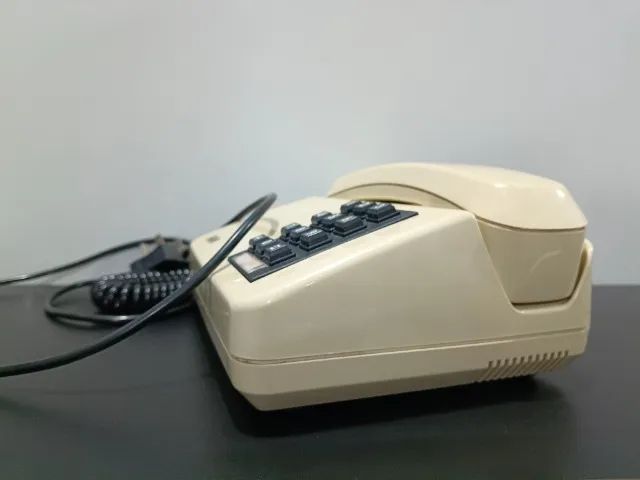 Telefone de tecla antigo Ericsson Ano de 1991 - Foto 2