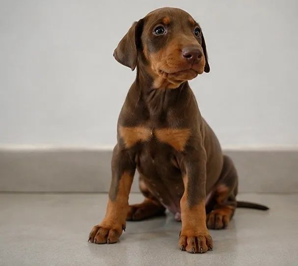Filhote de Doberman macho