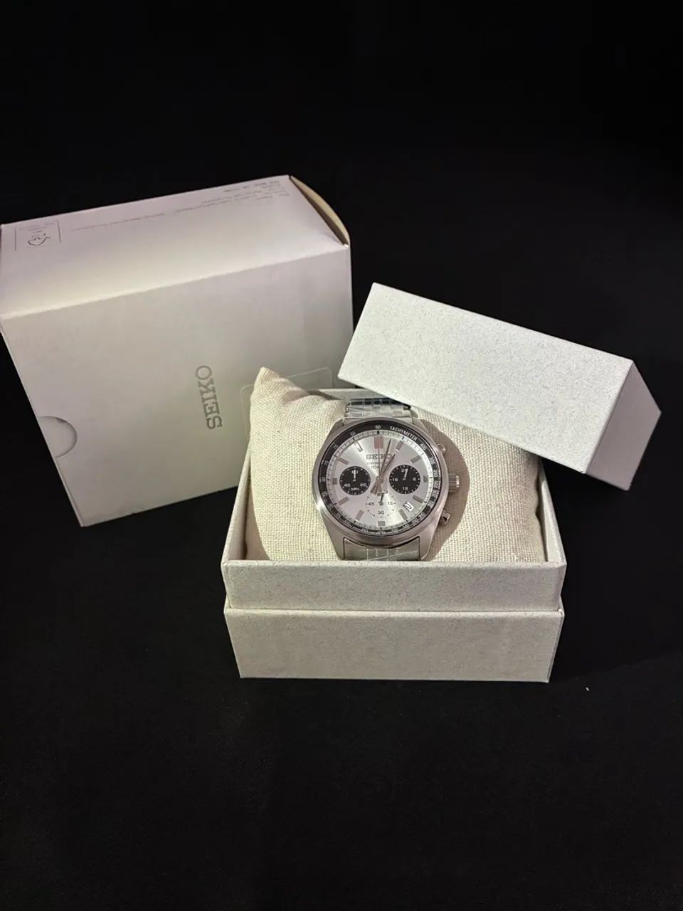 Seiko Cronógrafo Panda 41 mm - Foto 2