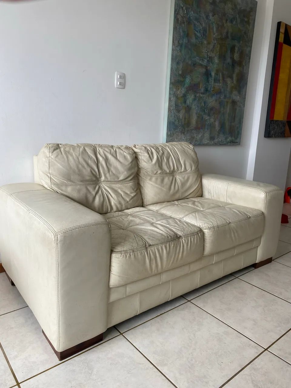 Sofá em couro  - Foto 2
