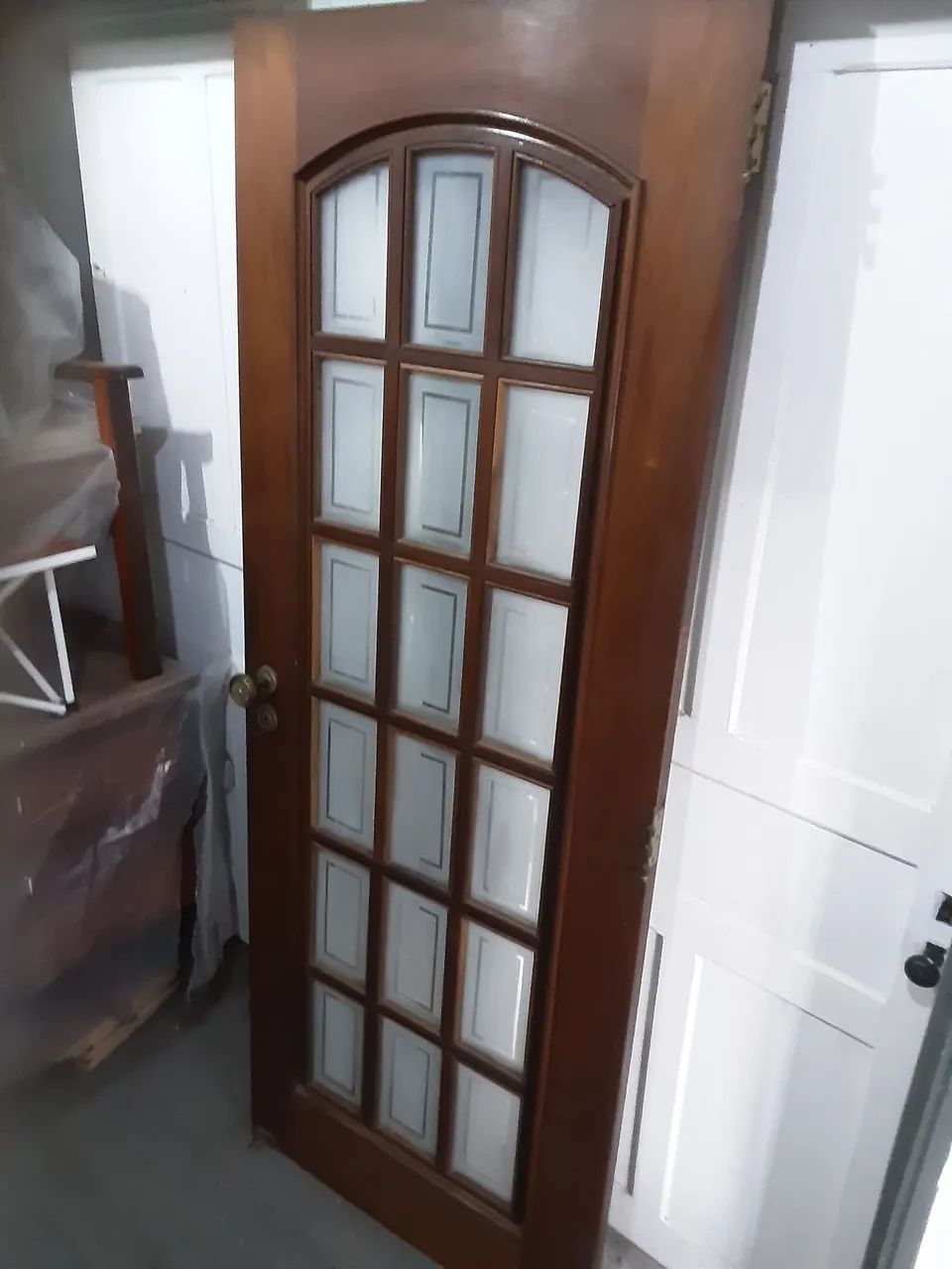 PORTA MADEIRA MACIÇA  - Foto 3