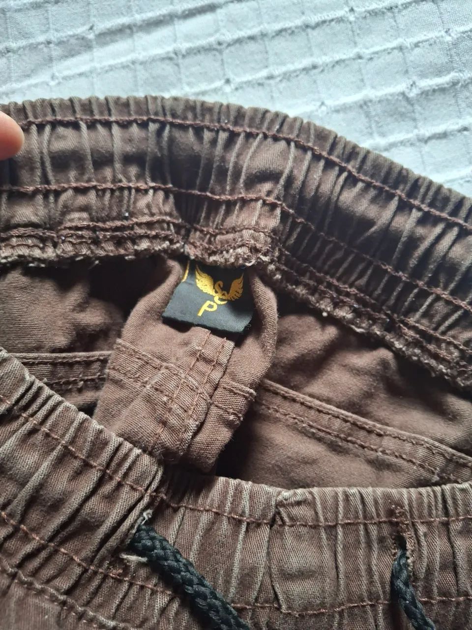 Calça jogger marrom - Foto 4
