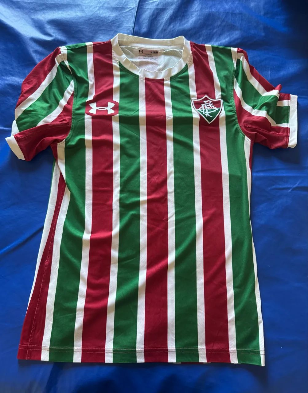 Camisa Fluminense under Armour 2017 - modelo jogador - m 
