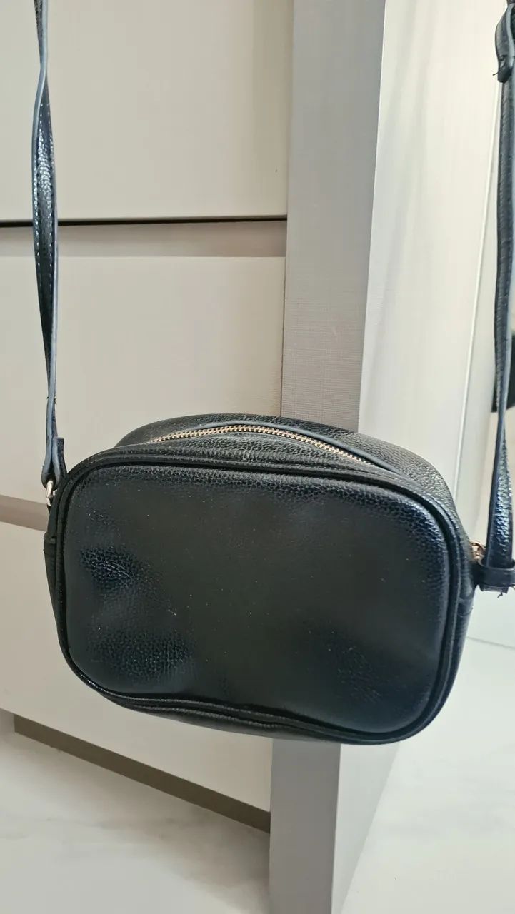 Bolsa preta de ombro - Foto 2