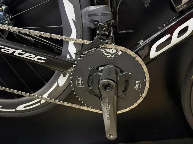Bicicleta alemã Corratec CCT EVO Sram Force AXS 12v - Foto 5
