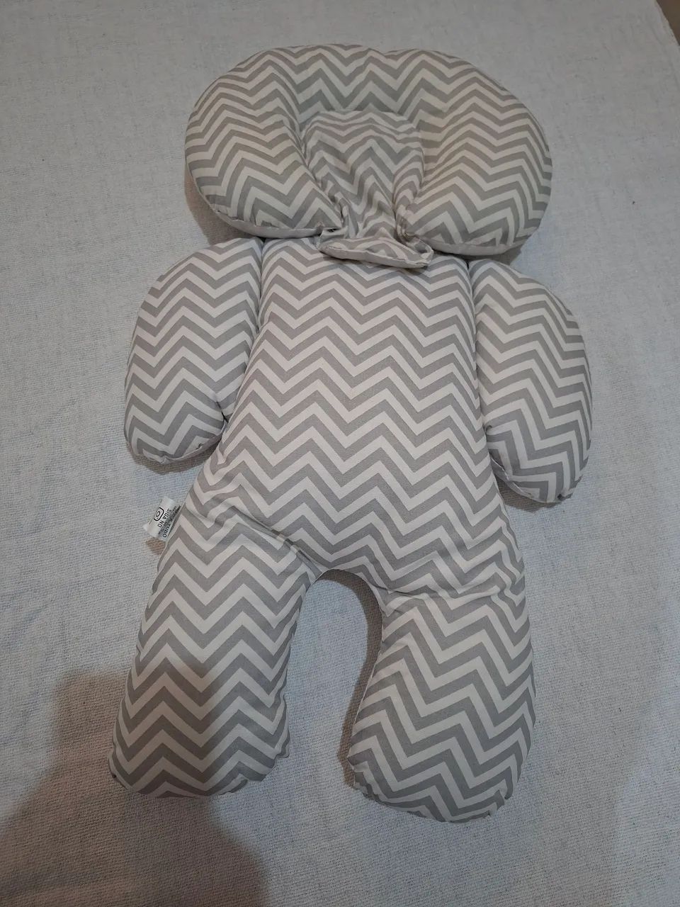 Almofada Para Bebê Conforto Universal 100% Algodão + Protetor  - Foto 2