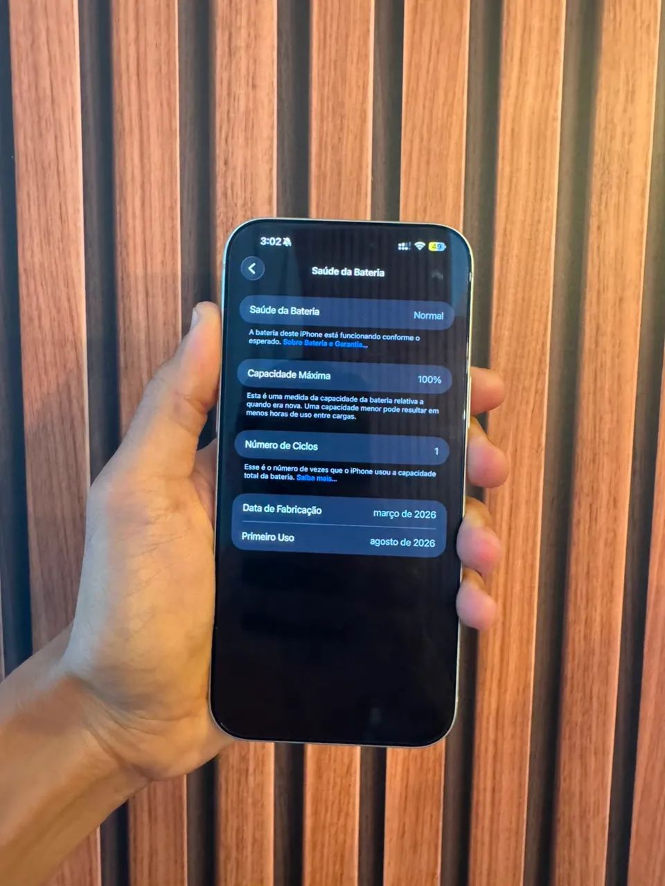 iPhone 17 Pro Max 256GB Silver (Garantia até 08/27) - Foto 2