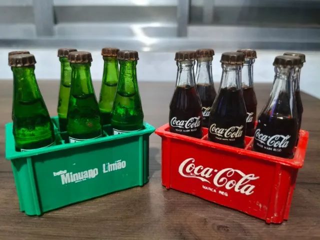 Mini engradado Minuano + Coca cola