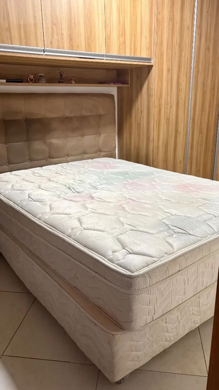 Cama box casal