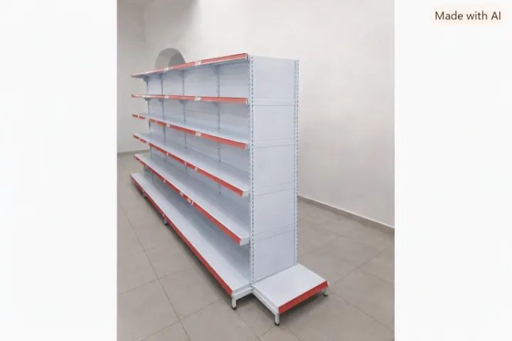 OPORTUNIDADE Gôndolas, Prateleiras Para Comercio Com suporte para etiqueta de Preço - Foto 3