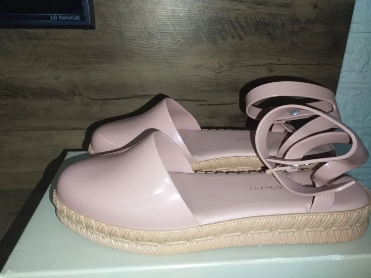 Melissa Espadridrille rosa bege 37 NOVA  - Foto 2