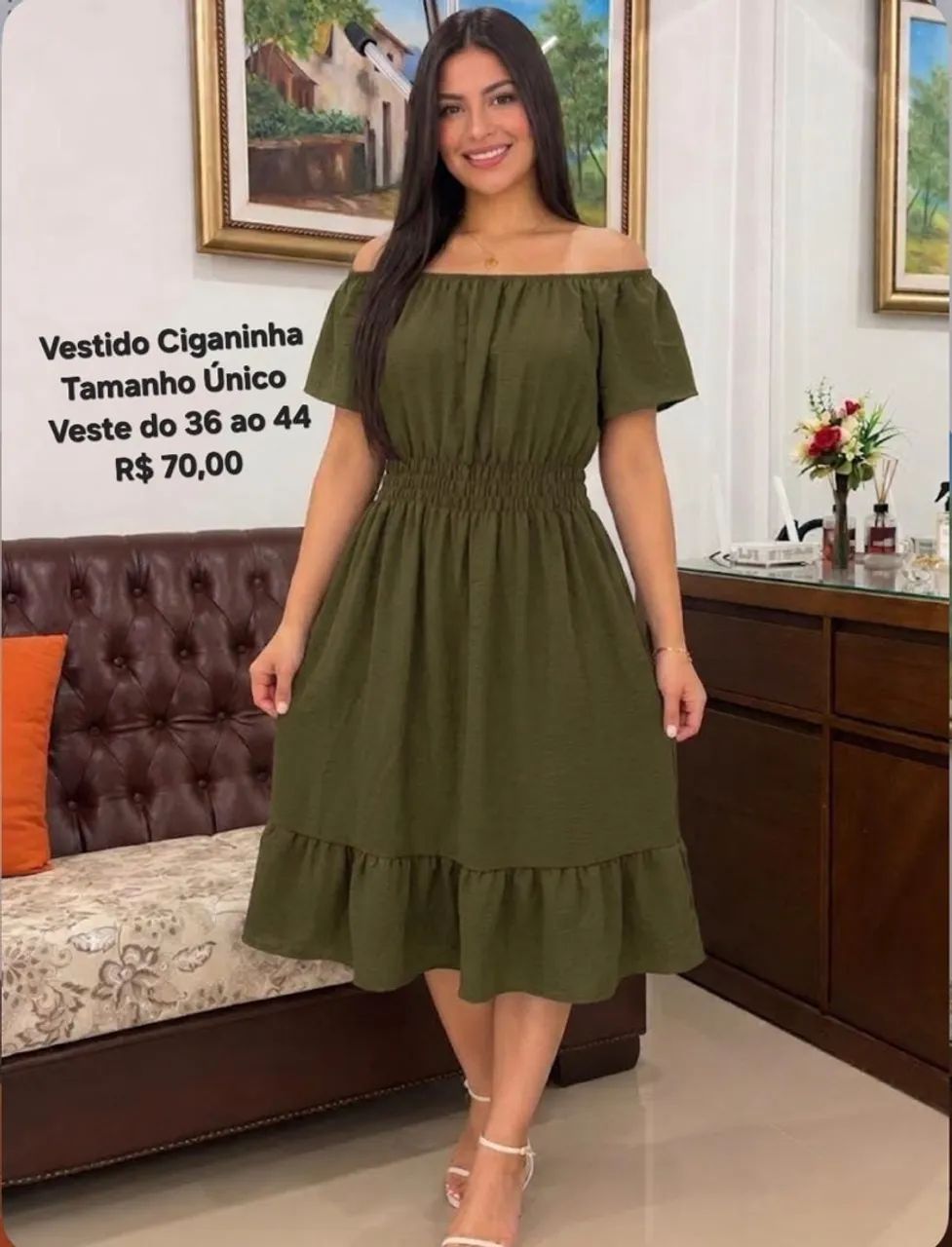 Vestidos 70,00 várias estampas ? - Foto 3