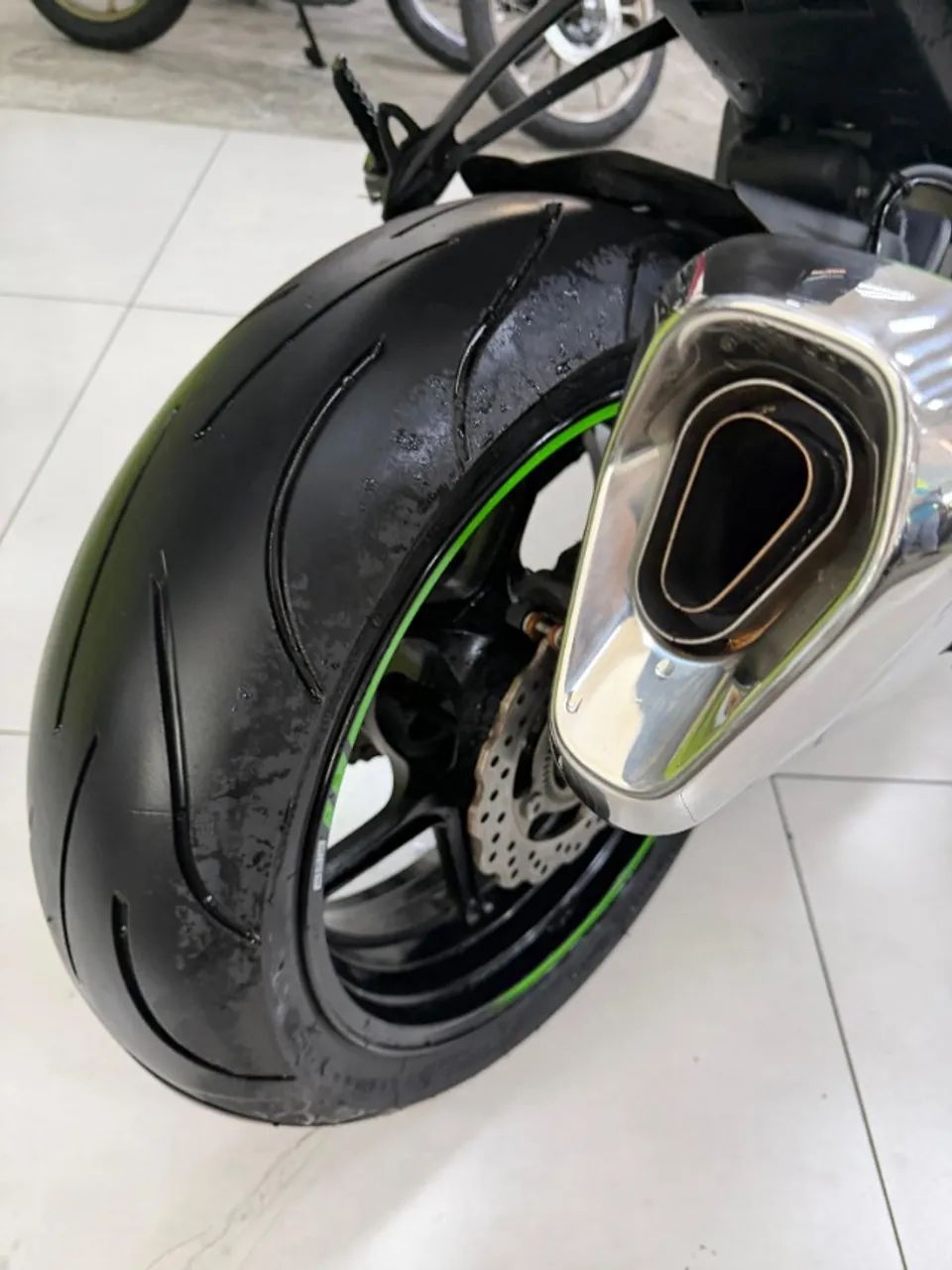Kページ Escapamento Spark Sistema completo RACING: coletor TITANIUM +