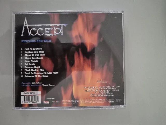 CD Accept - Restless And Wild - Foto 2
