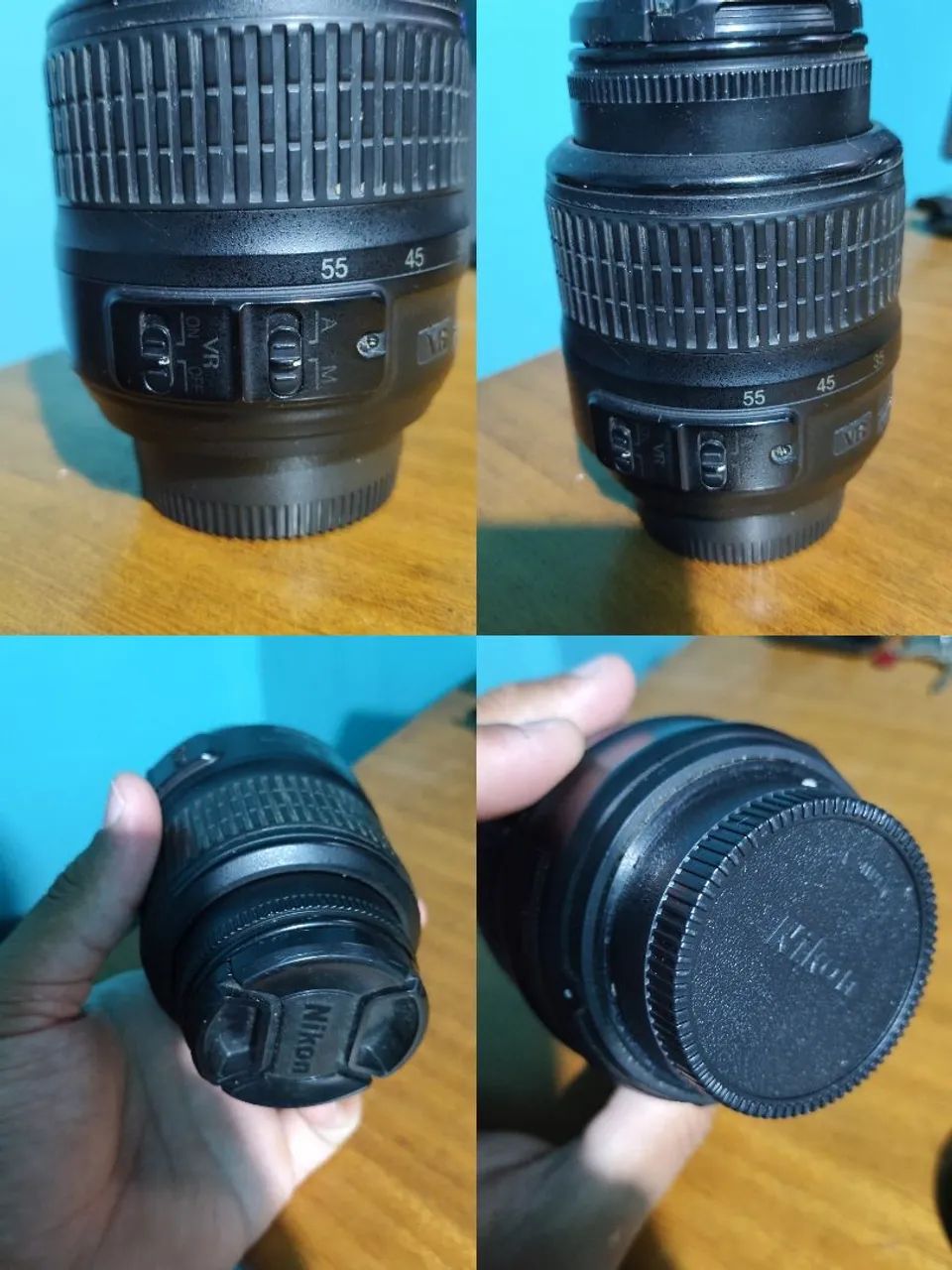 Lente Nikon DX AF-S 18-55mm 1:3.5-5.6G Nikkor VR - Foto 4