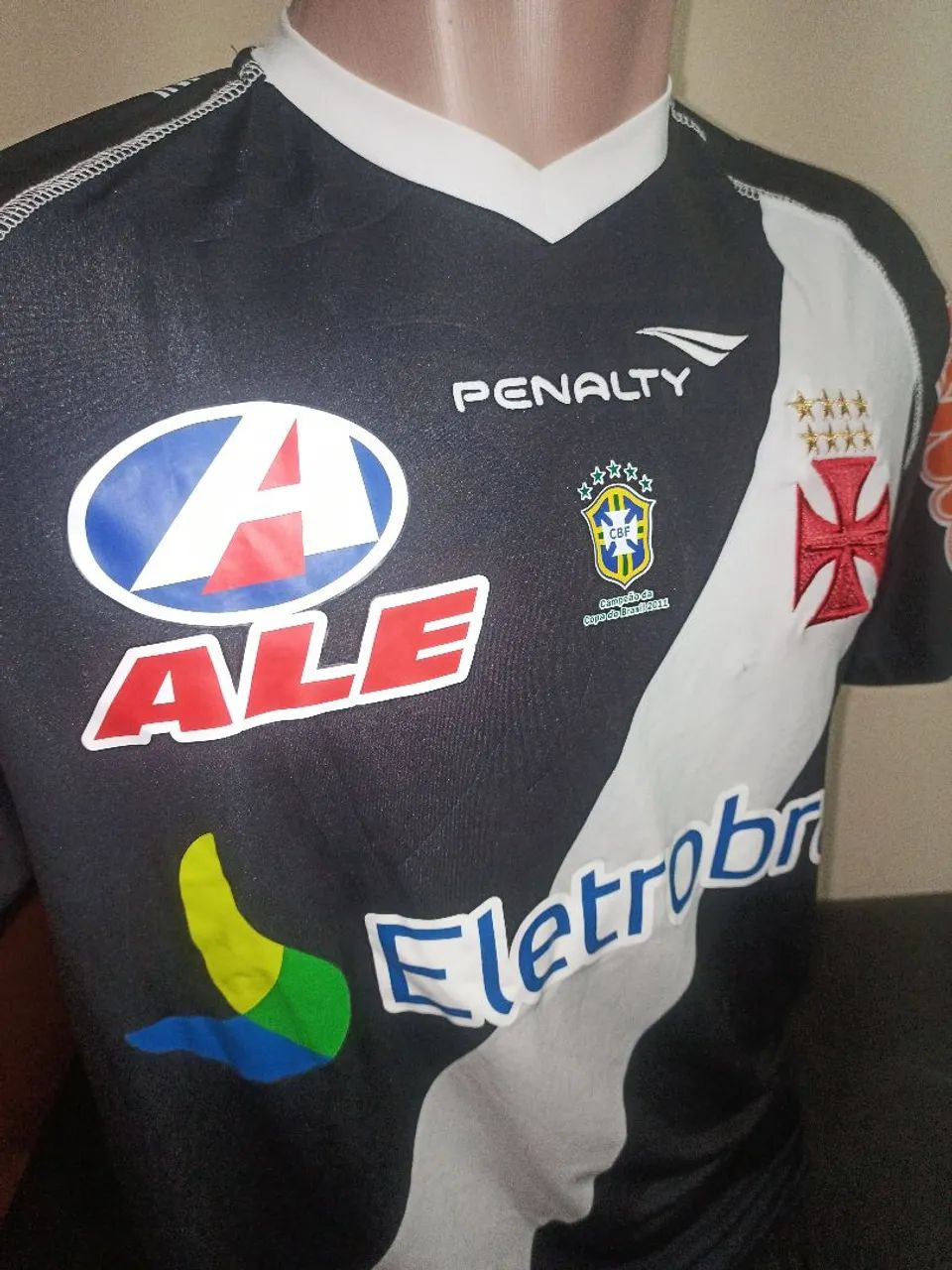 Camisa VASCO PENALTY PRETA - Foto 5