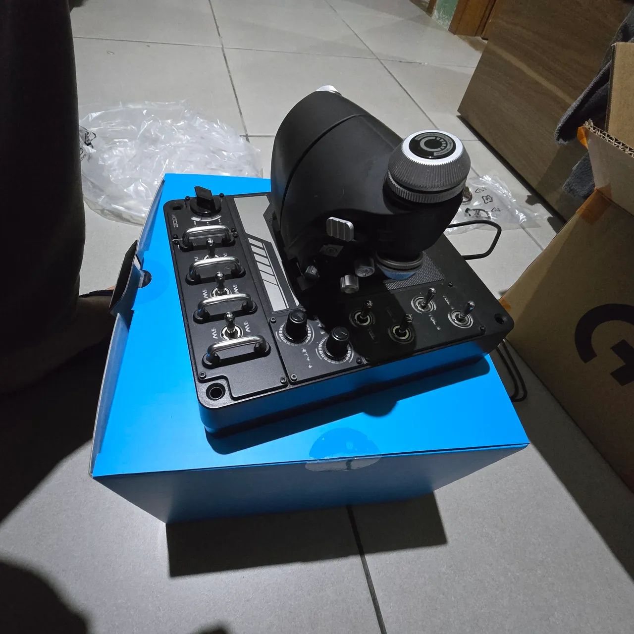 Hotas x56 logitech DCS world flight simulator - Foto 5