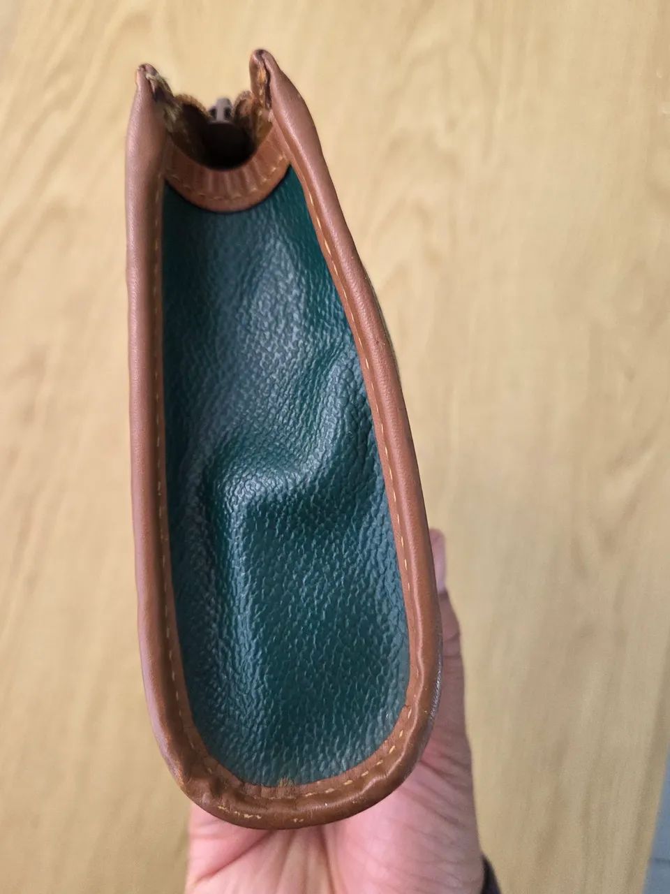 necessaire victor hugo vintage couro - Foto 4