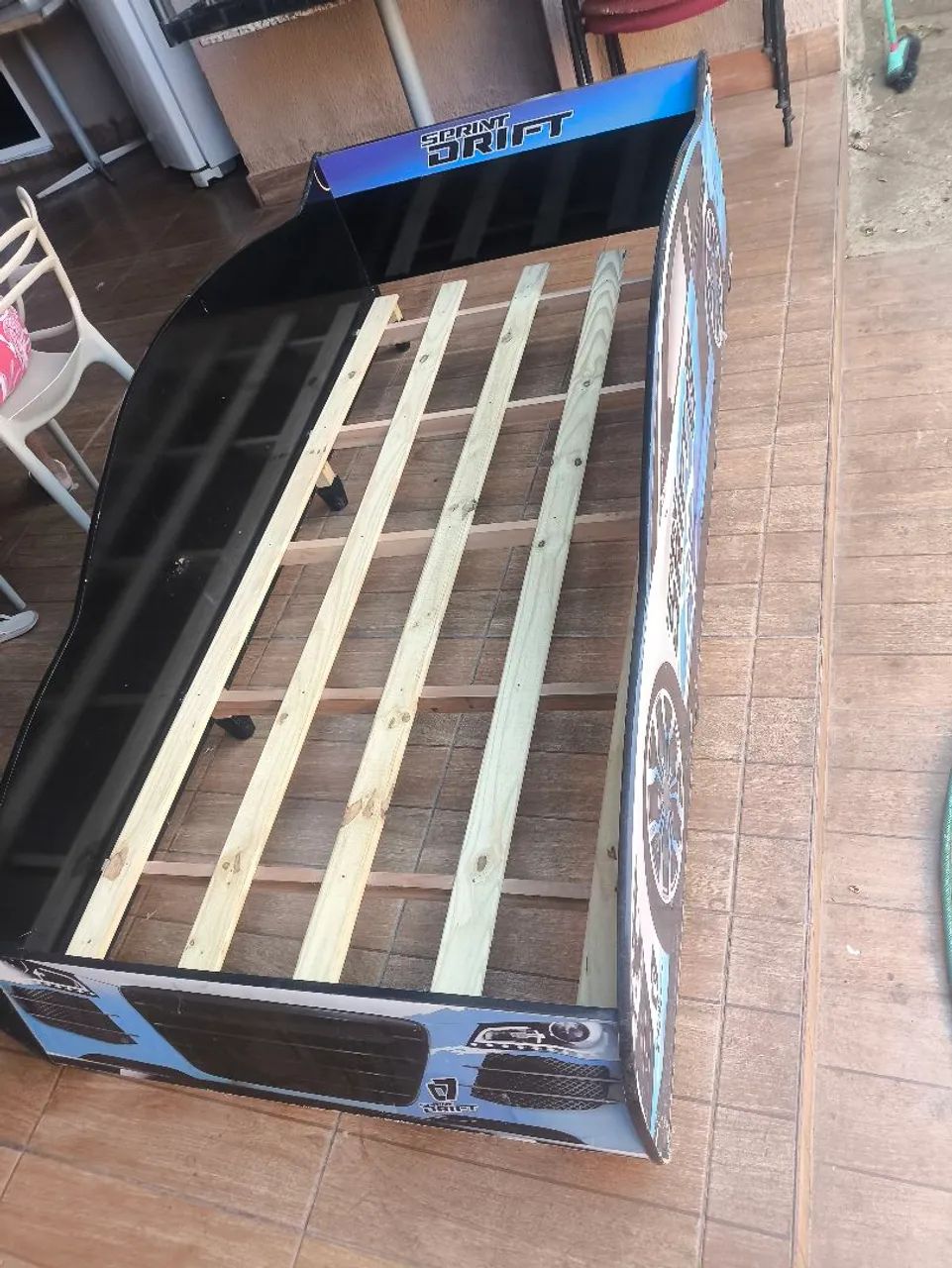 Cama solteiro infantil com colchão  - Foto 2