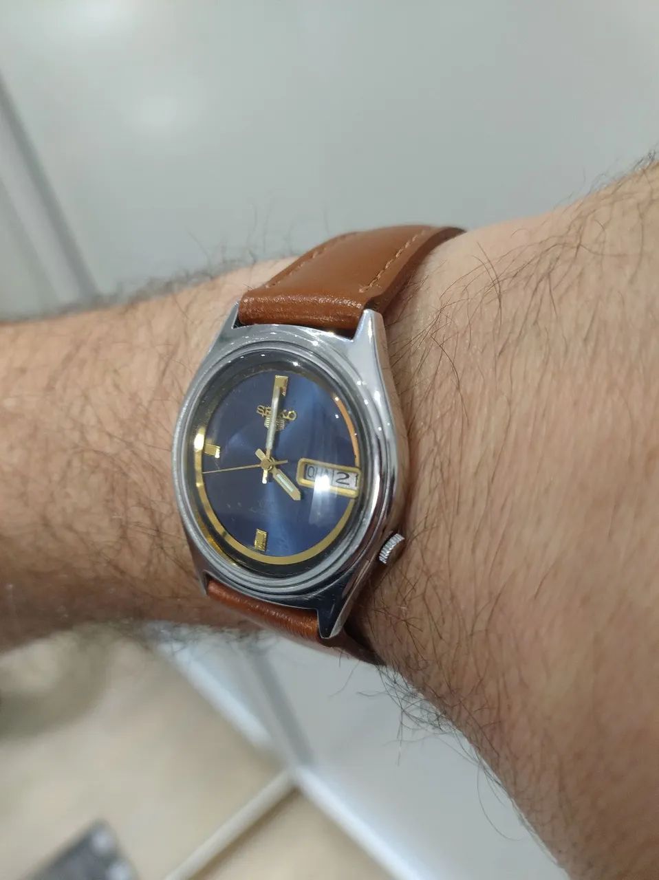 Relógio Seiko automático 7009 - Foto 4