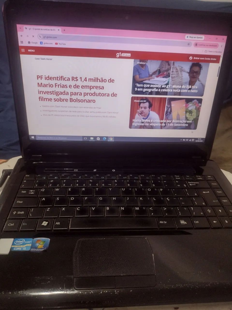 Notebook positivo Intel core I5, 4Gb de Ram, 100Gb de HD, Windows 10, bateria viciada. - Foto 2