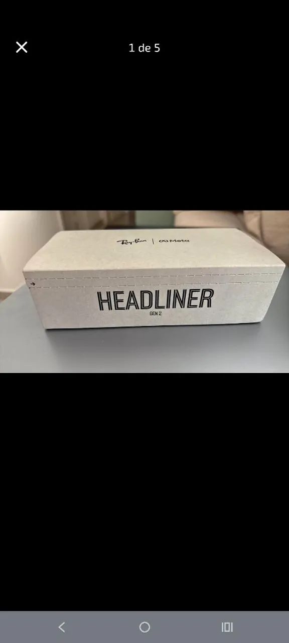 Ray Ban META Headliner GEN2 Lacrado.