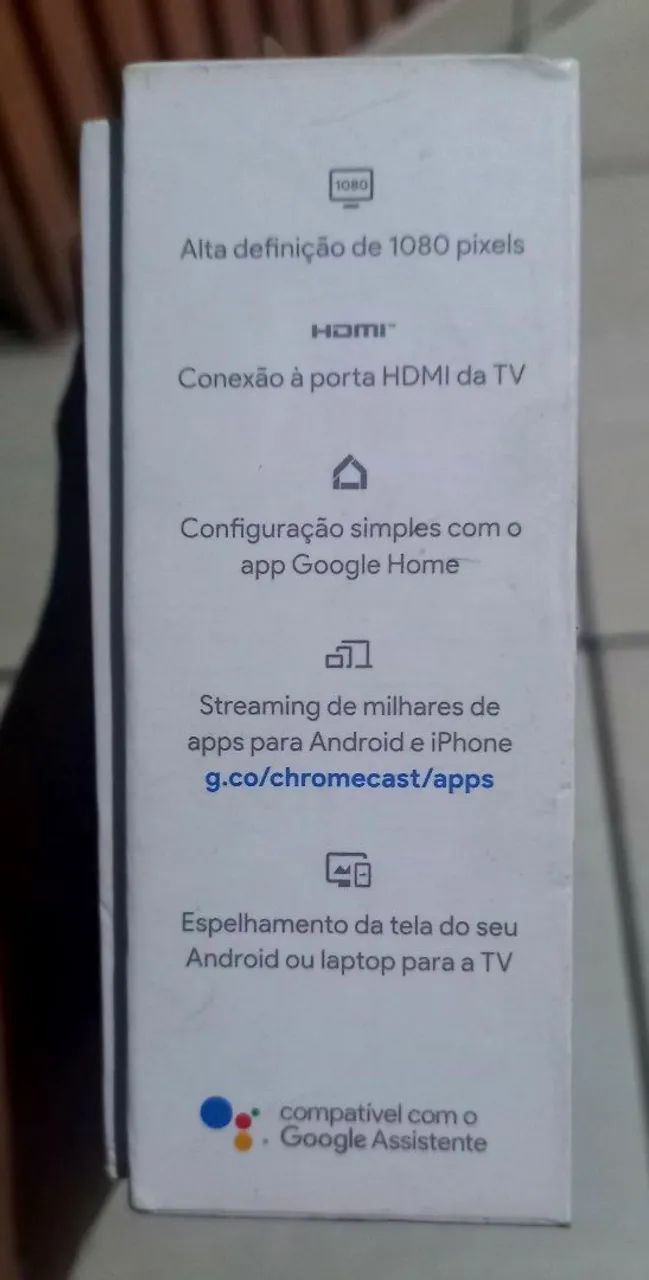 Google Chromecast 3 Original na Caixa  - Foto 2