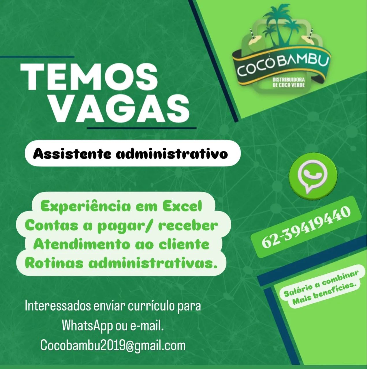 Vaga de emprego 