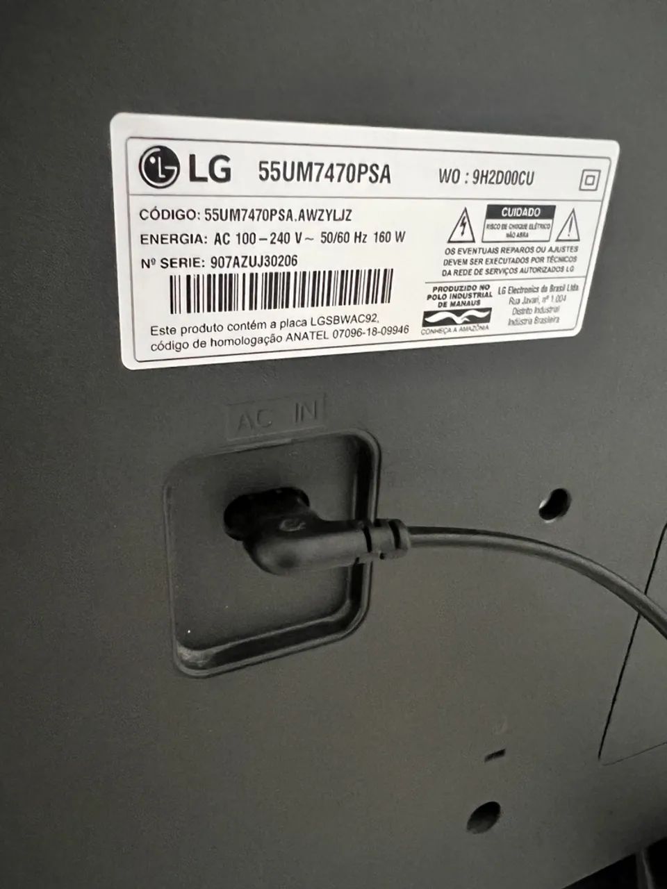 Tv smart LG 55 4k - Foto 3