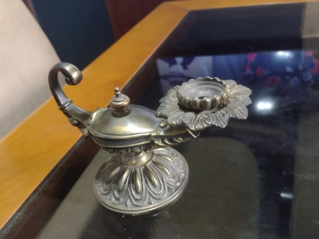 Antiguidade rara toda em bronze  - Foto 3