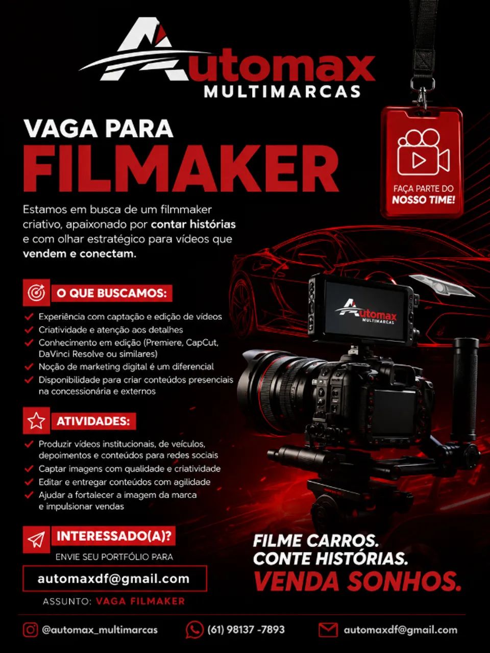 VIDEOMAKER BRASILIA