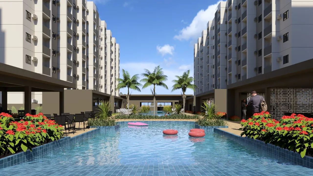 Apartamento com area de lazer completa