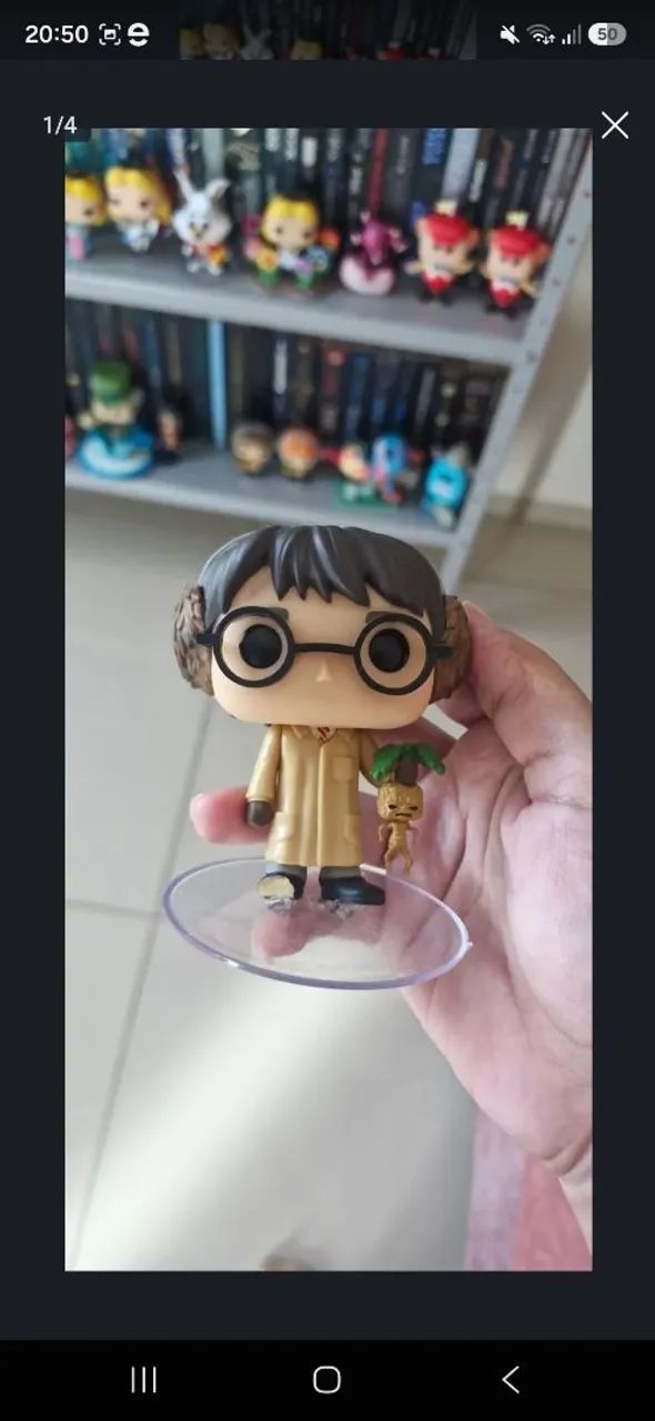 Lote funko pop harry potter aula de herbologia  - Foto 2