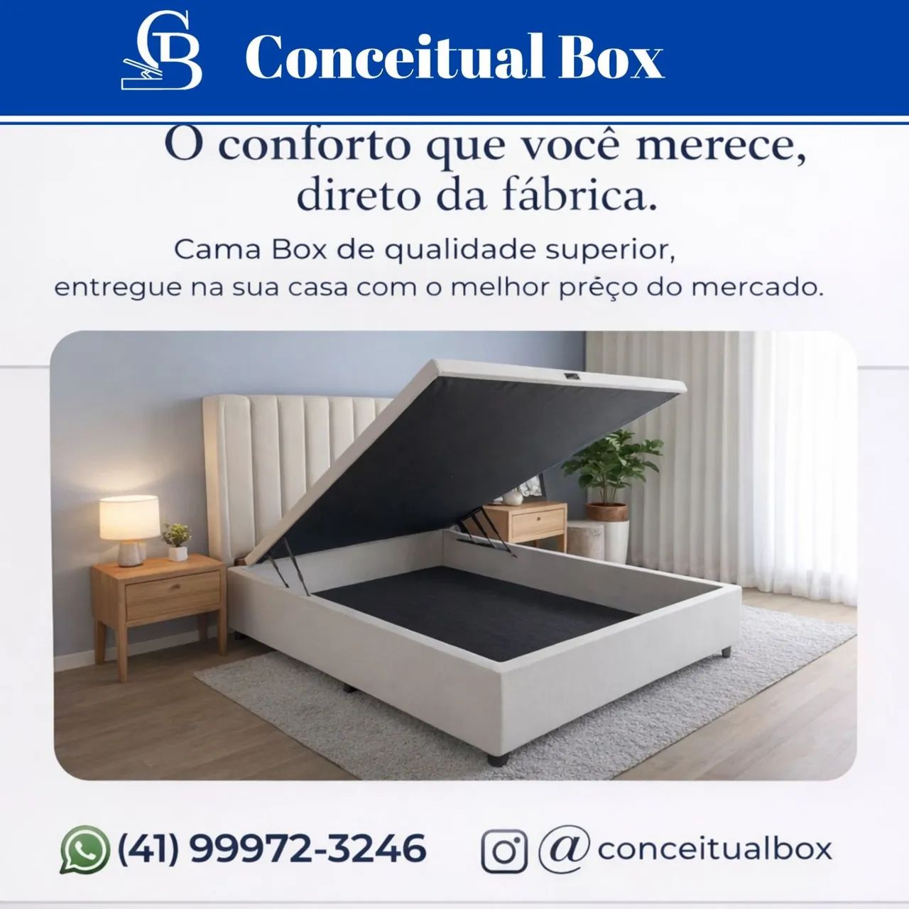 BASE BOX CASAL BIPARTIDO  - Foto 4
