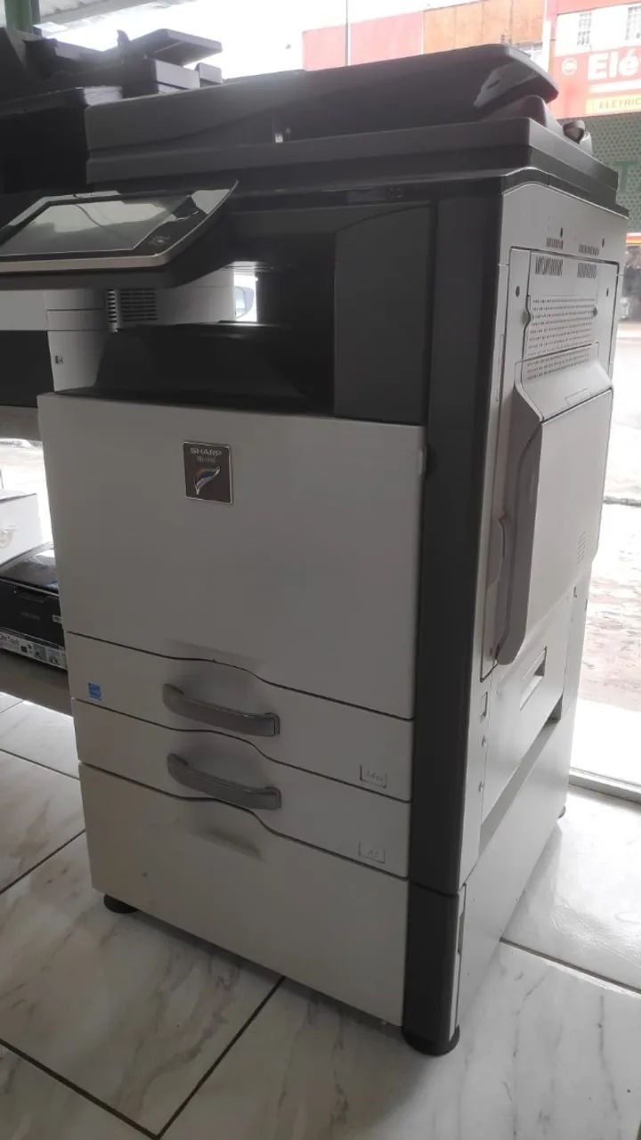 impressora sharp A3 laser colorida MX4140