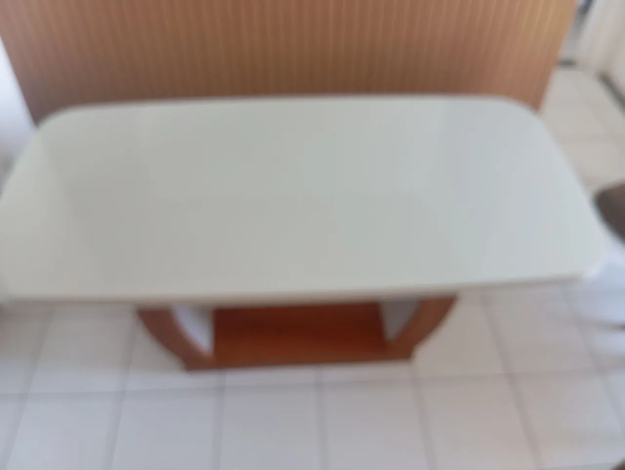 Mesa de jantar - Tampo MDF e Vidro - Foto 2