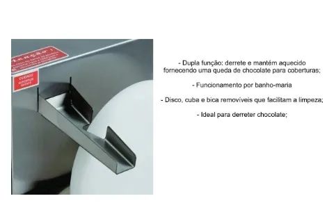 Derretedeira GIra Choco 5kg - Foto 2
