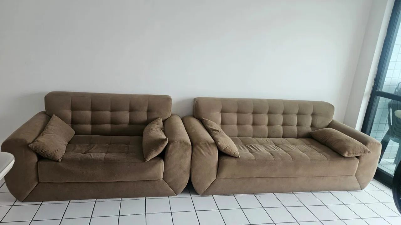 Conjunto de 2 sofás à venda! - Foto 2