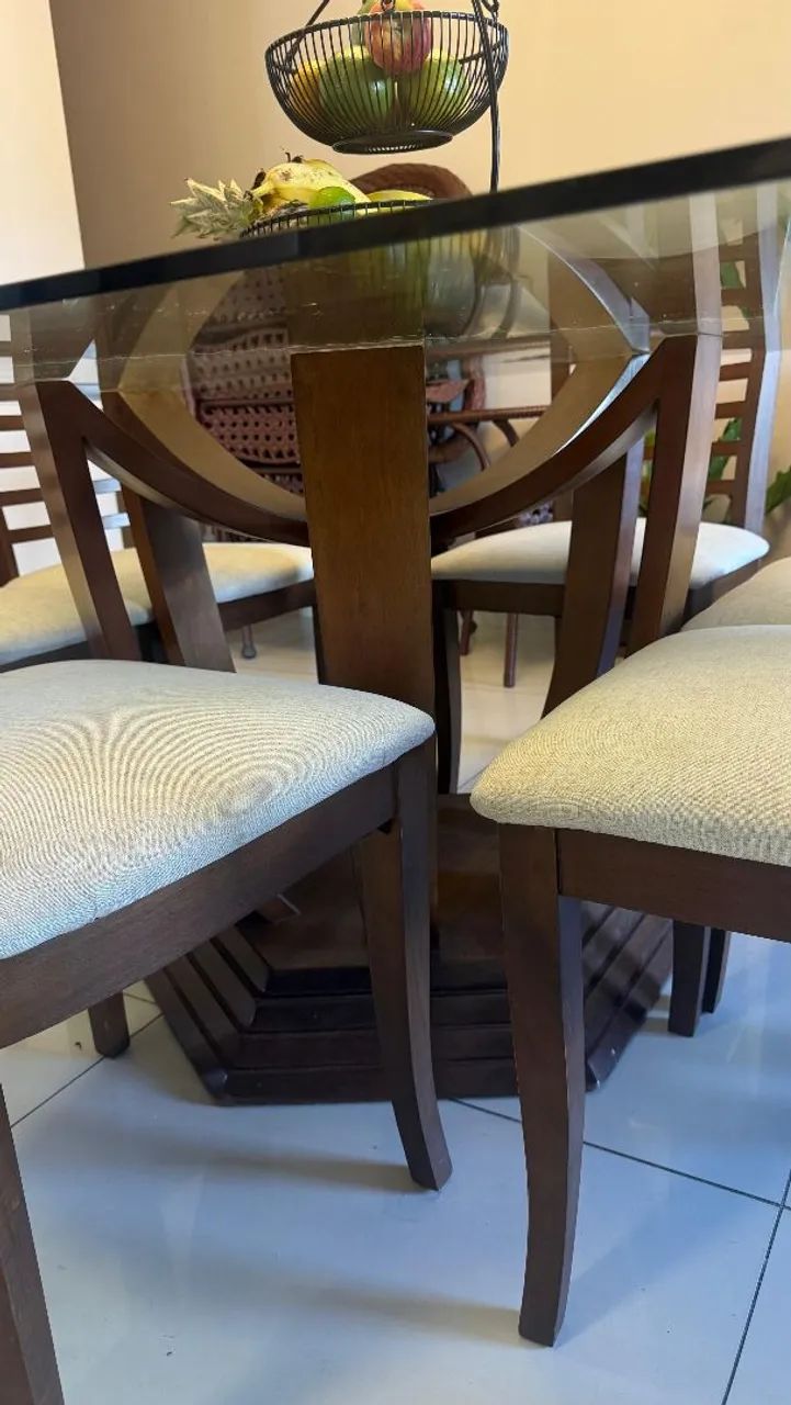 Mesa de Jantar com 6 cadeiras - Foto 3