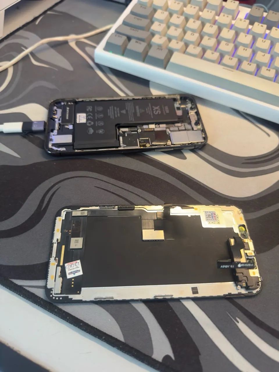 Vende-se IPhone XS bateria 100% com defeito na interposer - Foto 2