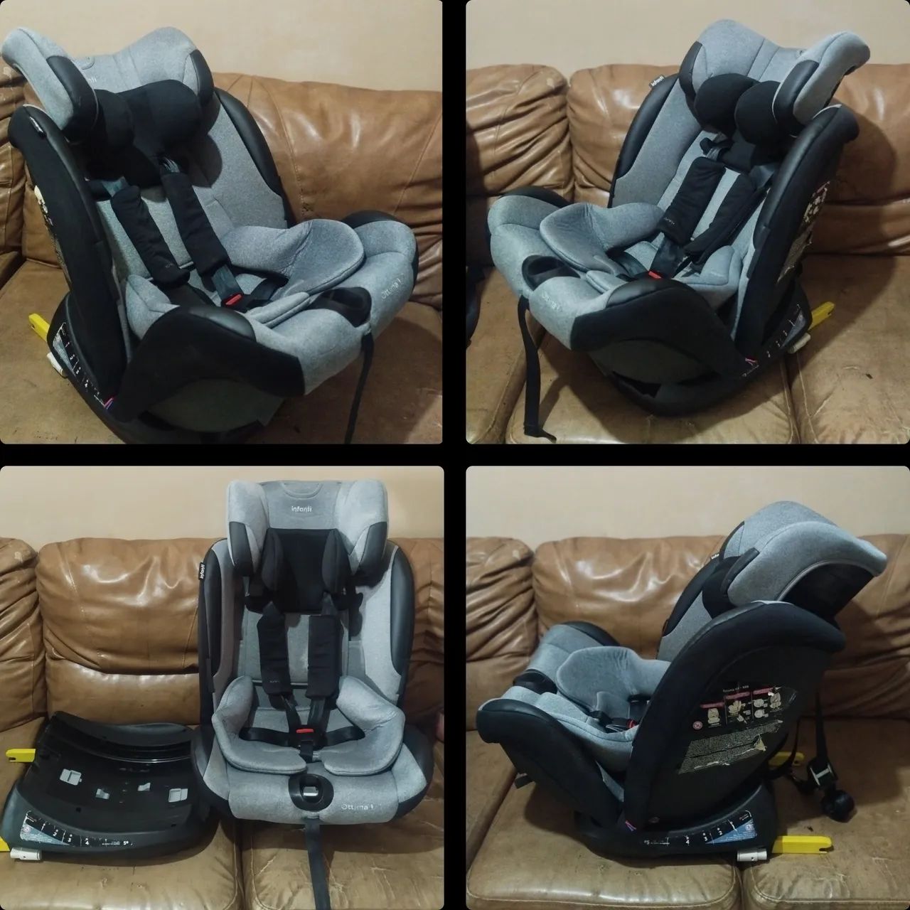 Cadeirinha Reclinável Isofix RN até 36kg já higienizada  - Foto 3