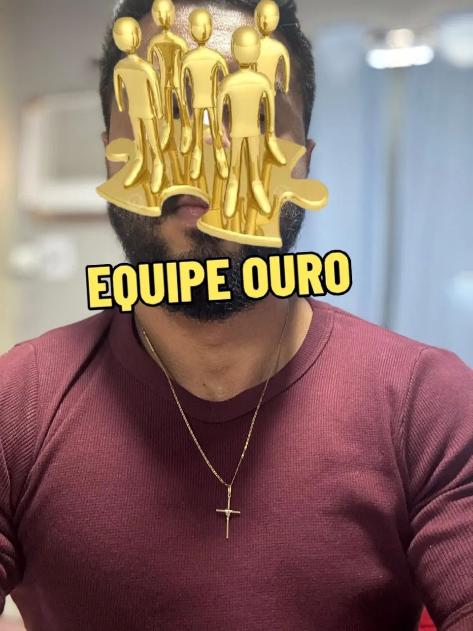 Cordão ouro piastrinie 4g 