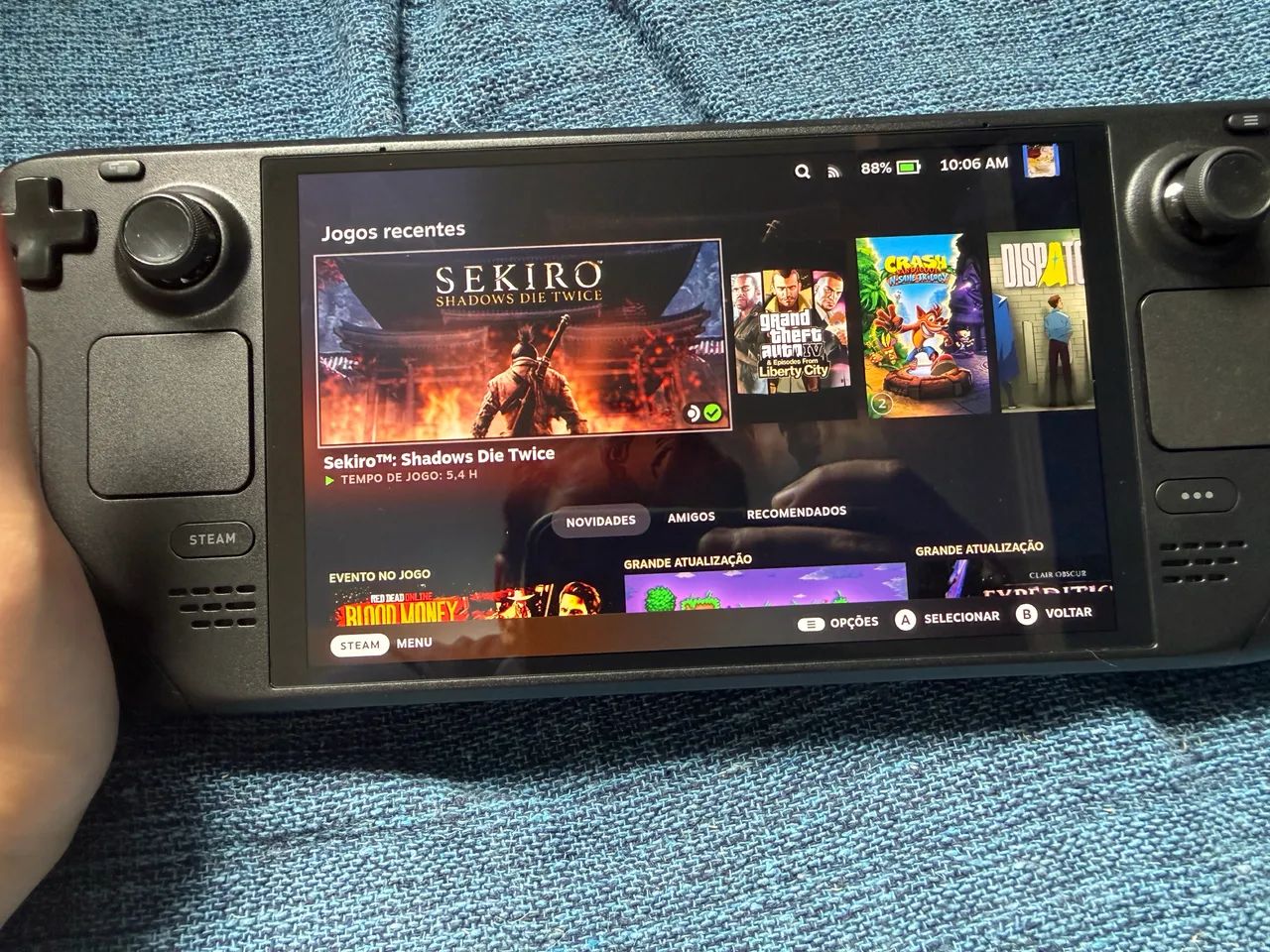 Steamdeck OLED 512gb + SD 512gb - Consoles de Vídeo Game