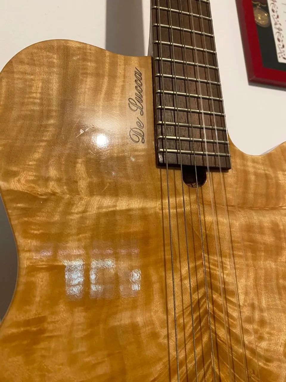 Violão Híbrido de Luthier (como Godin Multiac) - Foto 4