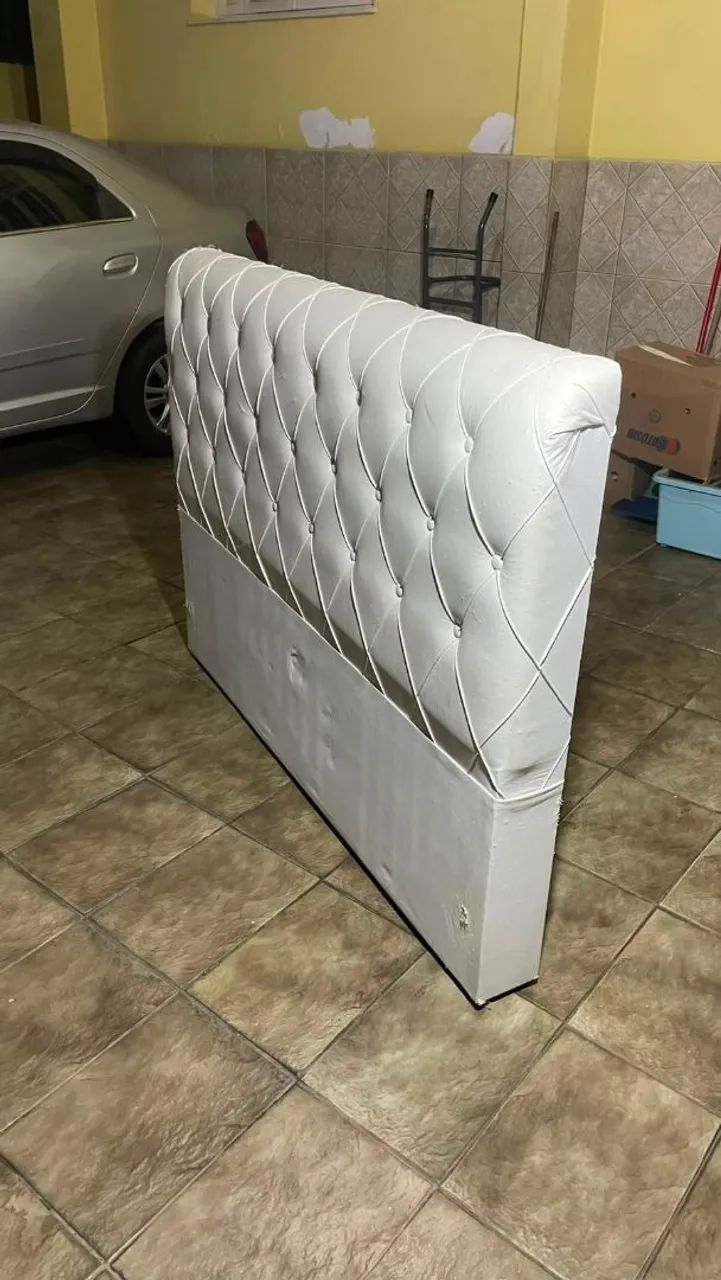 Cabeceira de courino para cama  - Foto 3