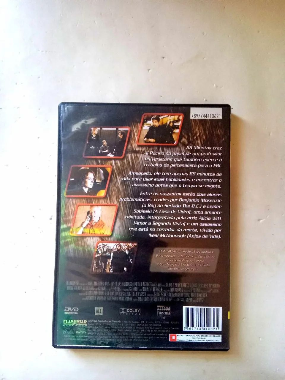 88 minutos dvd filme ação al pacino  - Foto 2