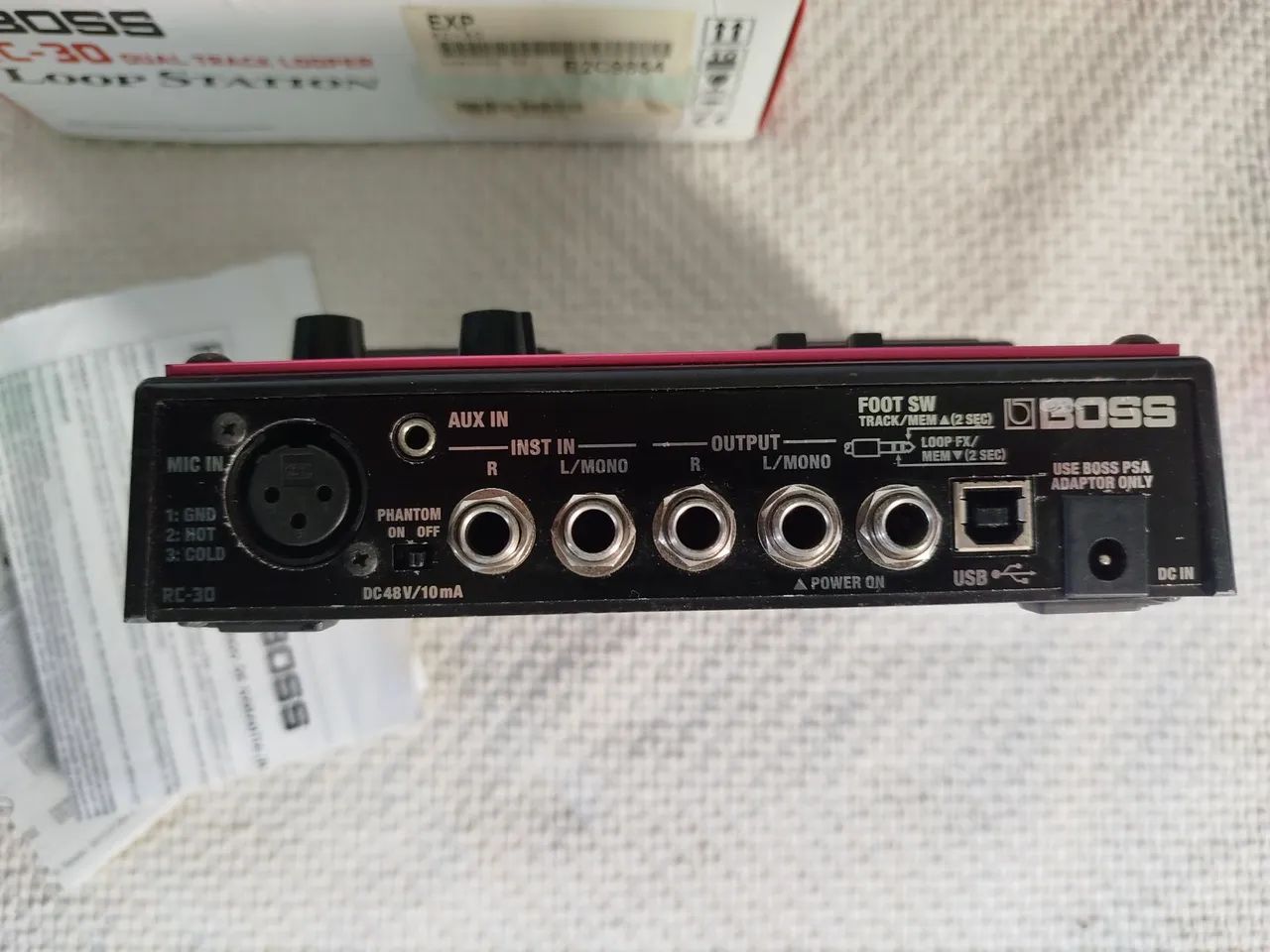 Pedal de loop Boss RC-30 - Foto 4