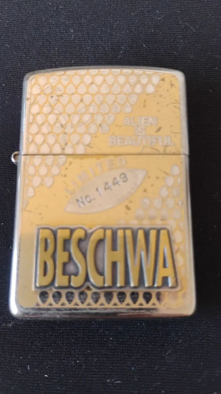 ZIPPO ISQUEIRO COLEÇÃO BESCHWA 1995