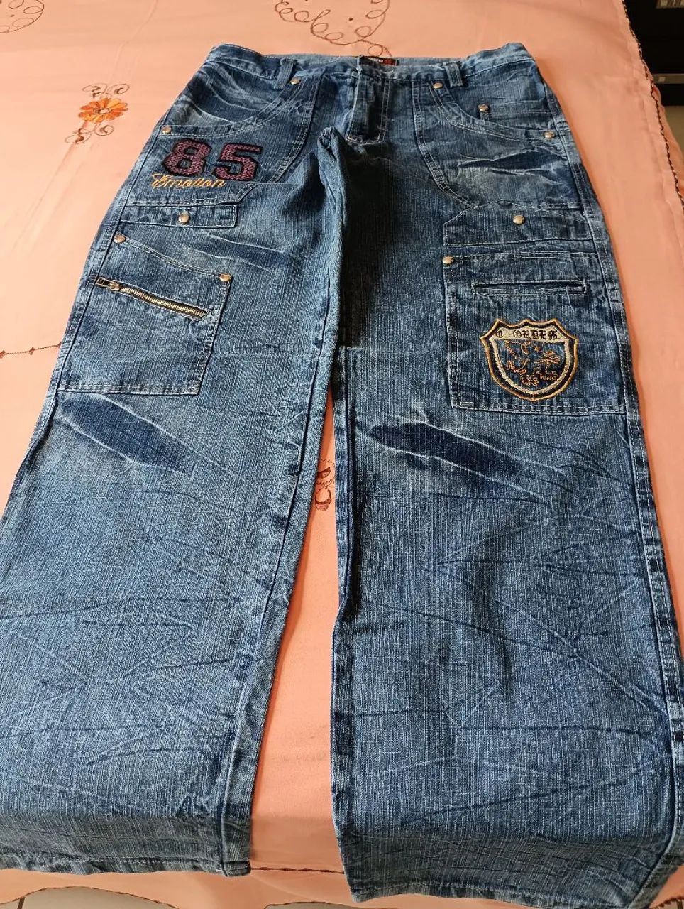 Calça jeans masculina  - Foto 3